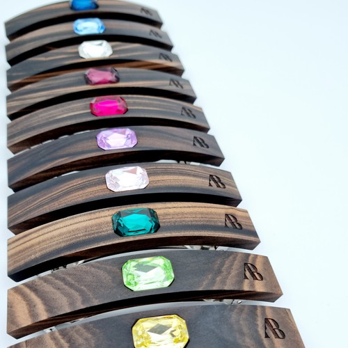 Haarspange haar clip edelholz - haar,