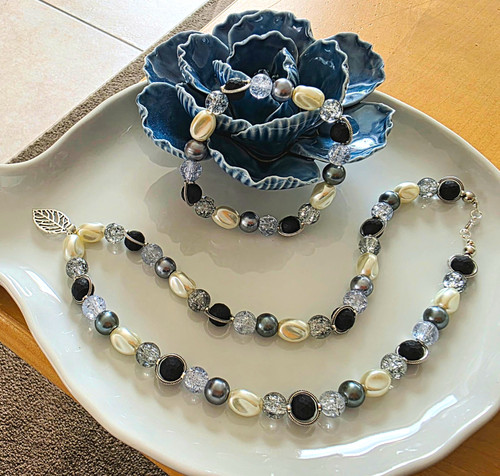 Handmade perlen halskette - handmade, perlen-halskette