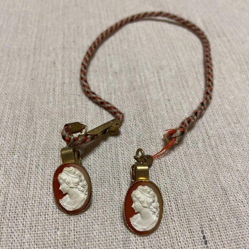Vintage kamee brosche mit - vintage,