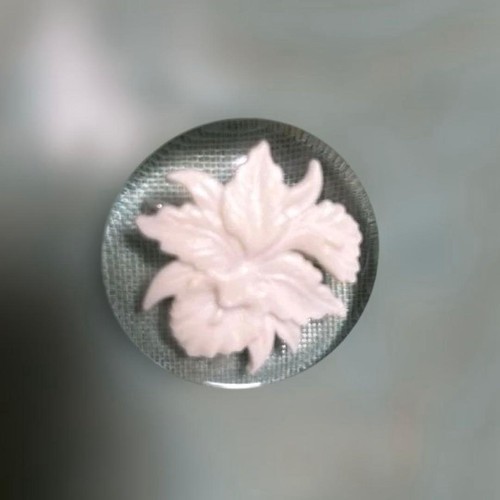 Vintage weiße blume - weiße,